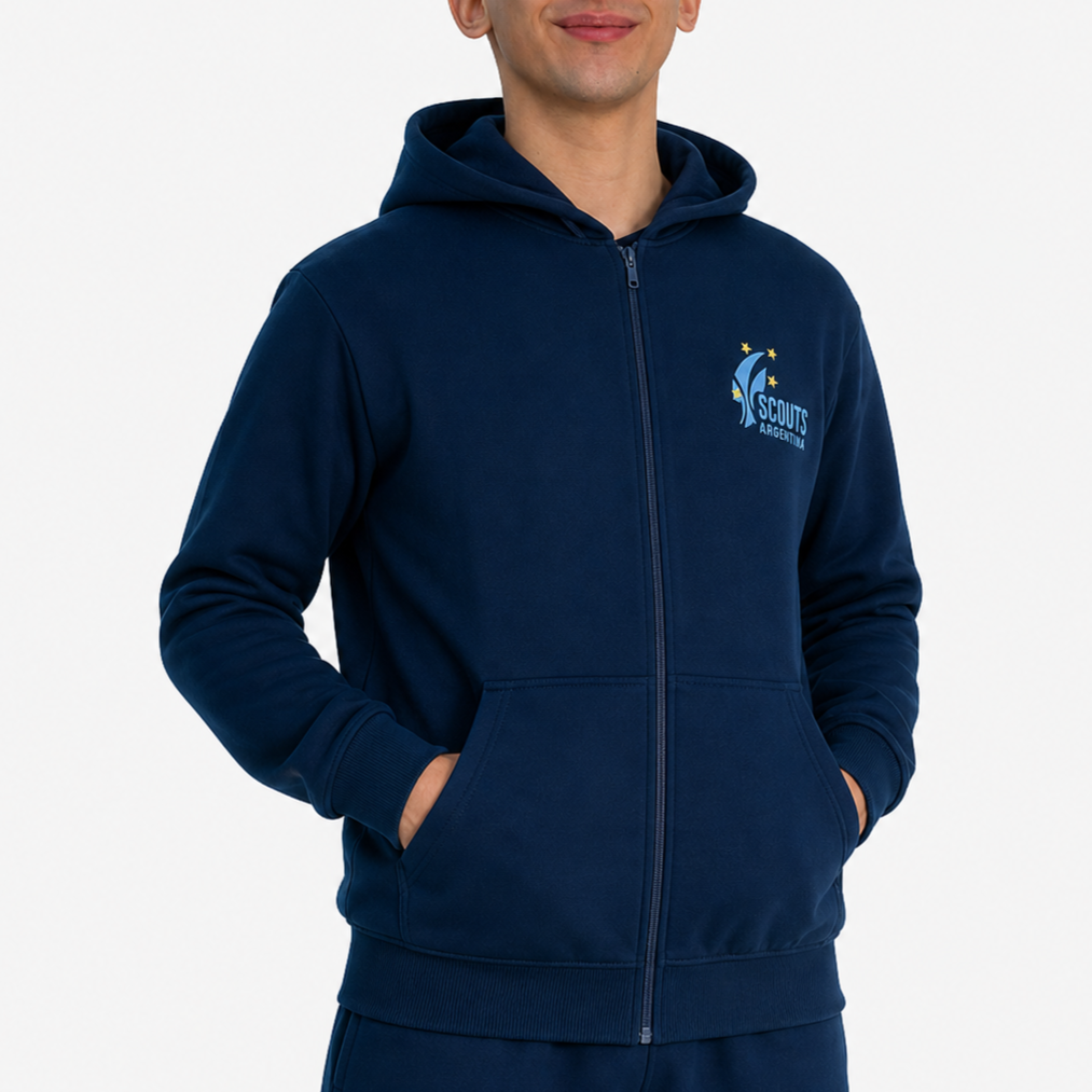 Campera de frisa scouts